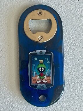 MARVIN THE MARTIAN Bottle Opener Custom Resin Looney Tunes Cartoon Collectible